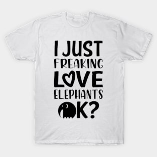 Love Elephants T-Shirt